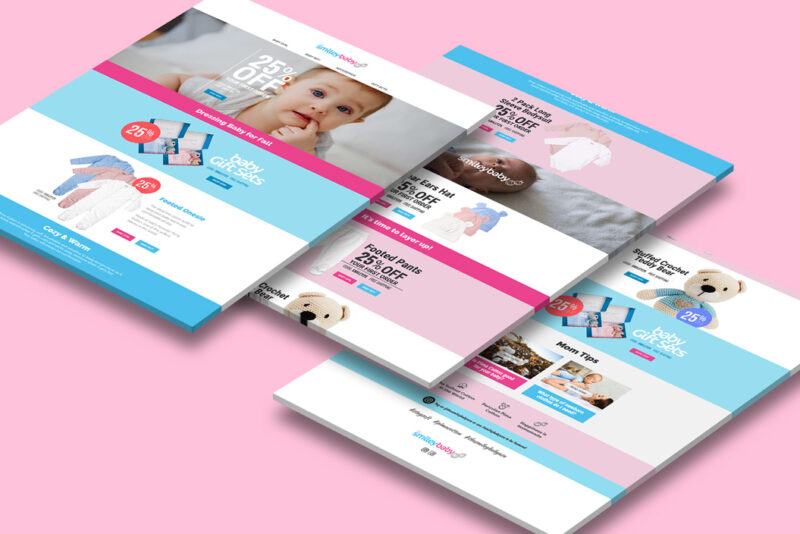 Landing page project