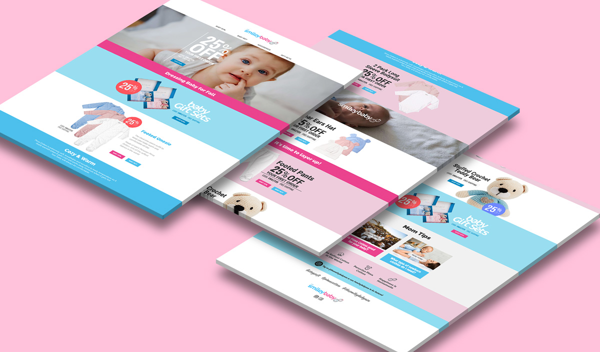 Landing page project